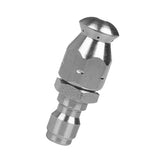 Max Pressure Washer Drain Sewer Cleaning Pipe Jetter Rotary Nozzle F:Round Head