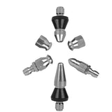 Max Pressure Washer Drain Sewer Cleaning Pipe Jetter Rotary Nozzle H:Cusp Head M