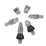 Max Pressure Washer Drain Sewer Cleaning Pipe Jetter Rotary Nozzle H:Cusp Head M
