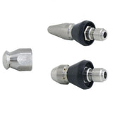 Max Pressure Washer Drain Sewer Cleaning Pipe Jetter Rotary Nozzle I:Cusp Head L