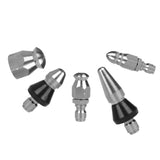 Max Pressure Washer Drain Sewer Cleaning Pipe Jetter Rotary Nozzle J:Cusp Head L