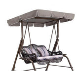 Max Replacement Canopy For Swing Seat Top Cover Garden Hammock Waterproof Grey