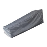 Max Waterproof Sun Lounge Chair Dust Cover Outdoor Garden Patio Furniture Grey