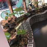 Max Artificial Flowers Water Floating Ornament Pond Decoration A:Lotus Leaf