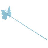Max Animal Plant butterfly Stake Garden Outdoor Lawn Patio Decor Blue 12cm