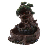 Max Creative Miniature Stump Resin Planter Flower Pot  for Succulents Cactus