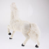 Max Lifelike Horse Statue Indoor Outdoor Garden Ornament Prop Model Figure White