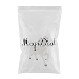 Max Lifelike Horse Statue Indoor Outdoor Garden Ornament Prop Model Figure White