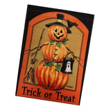 Max Halloween Pumpkin Double Sides Garden Flag for House Outdoors Yard Garden Trick or Treat