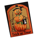 Max Halloween Pumpkin Double Sides Garden Flag for House Outdoors Yard Garden Trick or Treat