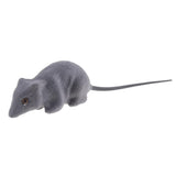 Max Realistic Mouse Animal Ornament Garden Decor Kids Educational Toy Grey