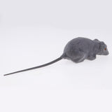 Max Realistic Mouse Animal Ornament Garden Decor Kids Educational Toy Grey