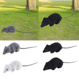 Max Realistic Mouse Animal Ornament Garden Decor Kids Educational Toy Grey