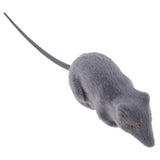 Max Realistic Mouse Animal Ornament Garden Decor Kids Educational Toy Grey