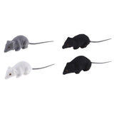 Max Realistic Mouse Animal Ornament Garden Decor Kids Educational Toy Grey