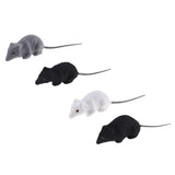 Max Realistic Mouse Animal Ornament Garden Decor Kids Educational Toy Grey