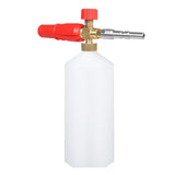 Max 3000PSI Washer Snow Foam Lance Car Wash Adjustable Foam Spray Cannon Red