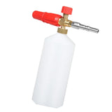 Max 3000PSI Washer Snow Foam Lance Car Wash Adjustable Foam Spray Cannon Red