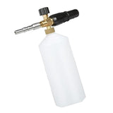 Max 3000PSI Washer Snow Foam Lance Car Wash Adjustable Foam Spray Cannon Black