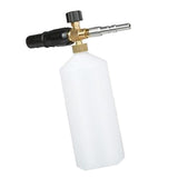 Max 3000PSI Washer Snow Foam Lance Car Wash Adjustable Foam Spray Cannon Black