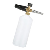 Max 3000PSI Washer Snow Foam Lance Car Wash Adjustable Foam Spray Cannon Black