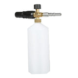 Max 3000PSI Washer Snow Foam Lance Car Wash Adjustable Foam Spray Cannon Black