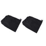 Max 2PCS Universal Automobile Rearview Mirror Dust /Snow Cover Waterproof Black