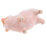 Max Resin Craft Pig Statue Garden Decor Animal Sculpture B:Standing Pig