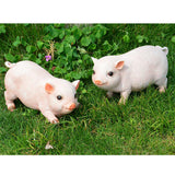 Max Resin Craft Pig Statue Garden Decor Animal Sculpture B:Standing Pig