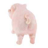 Max Resin Craft Pig Statue Garden Decor Animal Sculpture B:Standing Pig