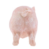 Max Resin Craft Pig Statue Garden Decor Animal Sculpture C:Sitting Pig