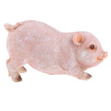 Max Resin Craft Pig Statue Garden Decor Animal Sculpture C:Sitting Pig