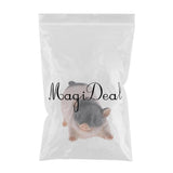 Max Resin Craft Pig Statue Garden Decor Animal Sculpture E:Colorful Sitting Pig