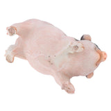 Max Resin Craft Pig Statue Garden Decor Animal Sculpture E:Colorful Sitting Pig