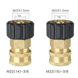 Max Pressure Washer Twist Connect Adapter Connector B:M22(15)