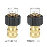 Max Pressure Washer Twist Connect Adapter Connector C:M22(14)