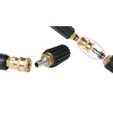 Max 2 in 1 Changeover Quick Connect Nozzle Pressure Washer Nozzle Tips 1/4 2.0mm