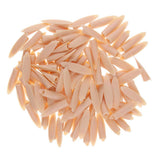 Max 100pcs Trimmable Solid Wooden Plugs - Jig Screws - Pocket-holes - DIY Yellow