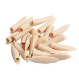 Max 100pcs Trimmable Solid Wooden Plugs - Jig Screws - Pocket-holes - DIY Yellow