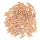 Max 100pcs Trimmable Solid Wooden Plugs - Jig Screws - Pocket-holes - DIY Yellow