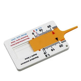Max Maxb Tyre Tread Depth Gauge Caliper Auto Motorcycle Caravan Trailer Wheel Measure