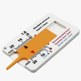 Max Maxb Tyre Tread Depth Gauge Caliper Auto Motorcycle Caravan Trailer Wheel Measure
