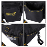 Max Large Capacity Electrician Tool Pouch Organizer Bag Waist Tool Bag