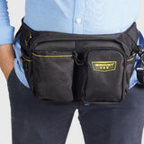Max Large Capacity Electrician Tool Pouch Organizer Bag Waist Tool Bag