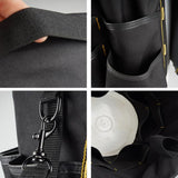 Max Large Capacity Electrician Tool Pouch Organizer Bag Bucket Tool Organizer