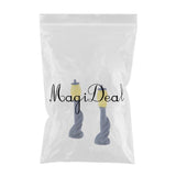 Max 2Pcs Mini Retro Street Lamp Cute Hand-Painted Streetlight for Dollhouse 7