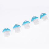 Max 5Pcs Miniature Bonsai Craft Garden Landscape DIY Candy Mushroom Decor Blue