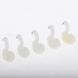 Max 5xMicro Landscape Decor Flamingo Miniature Fairy Garden Ornament White