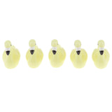 Max 5xMicro Landscape Decor Flamingo Miniature Fairy Garden Ornament Yellow