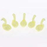 Max 5xMicro Landscape Decor Flamingo Miniature Fairy Garden Ornament Yellow